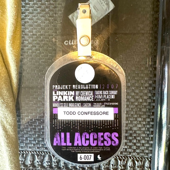LINKIN PARK®️ PROJEKT REVOLUTION™️ Autographed Memorabilia Ultimate Collection☄️ - Picture 5 of 16